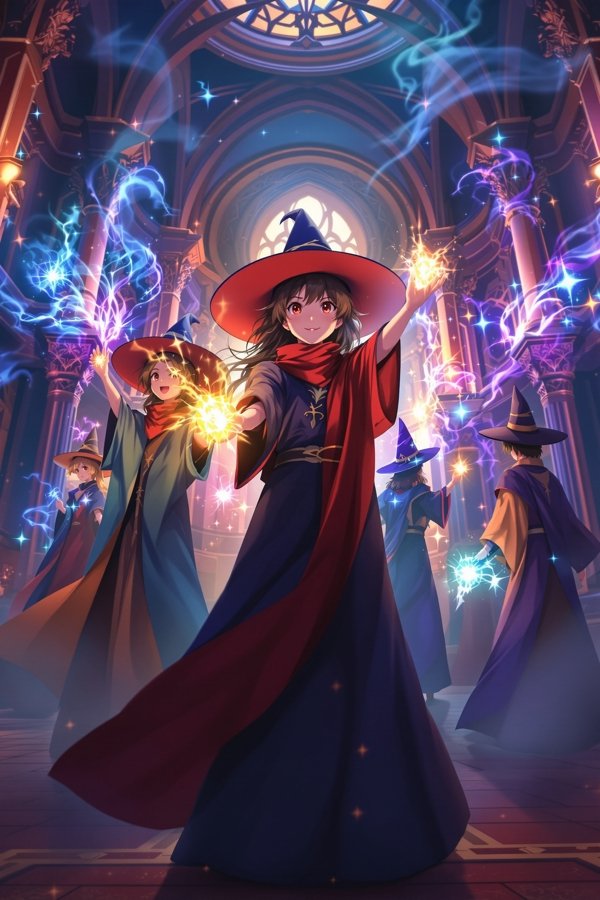 魔法学院物语动漫封面